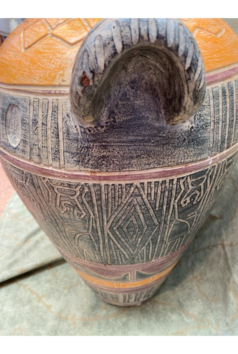 Stor gulv vase